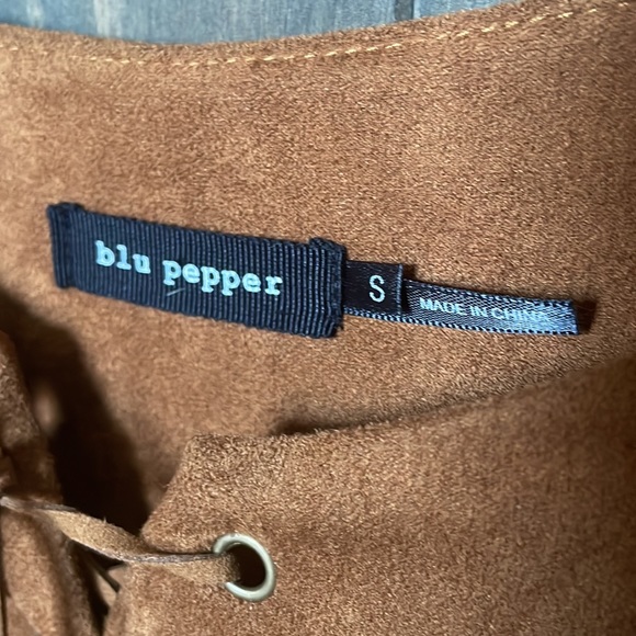 blu pepper Suede Dress - Picture 4 of 4